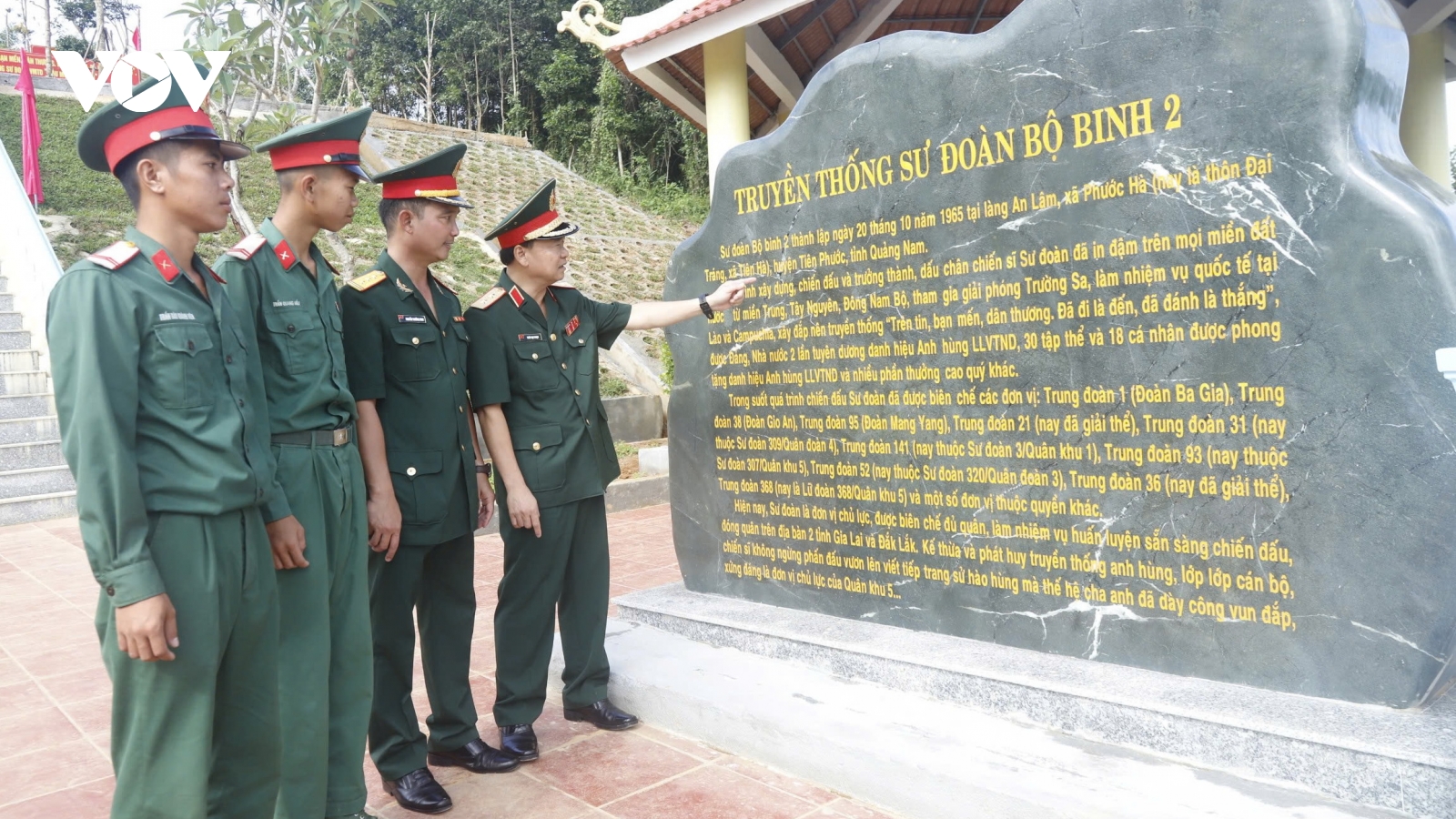 Khánh thành Khu di tích nơi thành lập Sư đoàn 2, Quân khu 5